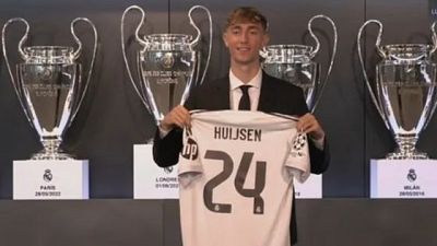 Dean Huijsen, en su presentación: "Desde que llamó el Real Madrid no tenía ojos para otros equipos"
