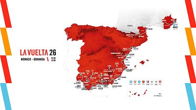 Una edición casi totalmente en el sureste con final en Granada, lo más destacado de La Vuelta a España 2026