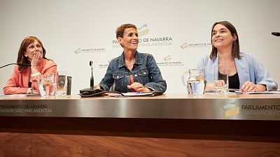 El presidente del Parlamento de Navarra propondrá a Chivite como candidata a la investidura