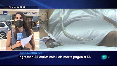 La mortalitat per la covid-19 es dispara a nivells de febrer La mortalitat per la covid-19 es dispara a nivells de febrer