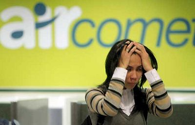 Primeros afectados de Air Comet | Ver