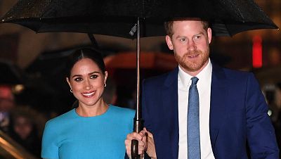 El príncipe Enrique y Meghan confirman que no volverán a trabajar en la familia real británica