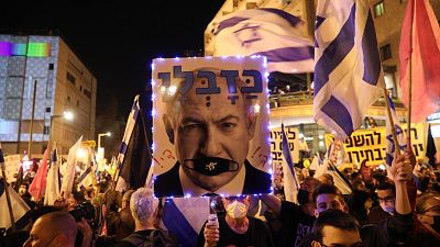 Las protestas contra Netanyahu intentan marcar una posición de fuerza antes de los comicios del 23 de marzo en Israel