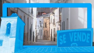 Pueblos con cuatro de cada diez viviendas deshabitadas, la dura imagen de la despoblación rural en Extremadura