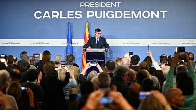 Puigdemont concurrirá a las elecciones catalanas y renuncia a presentarse a las europeas: "Es el momento de estar aquí"