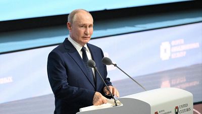 Putin advierte que Occidente se enfrentará "directamente" con Rusia si deja a Ucrania usar misiles de largo alcance