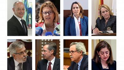 Quiénes son los 20 nuevos vocales del Poder Judicial: las caras del pacto entre el PSOE y el PP