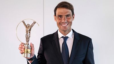 Nadal vuelve a ganar el premio Laureus al mejor deportista del año