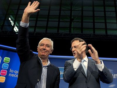 Rajoy afirma que no permitirá, si gobierna, "falsas equidistancias" entre ETA y sus víctimas