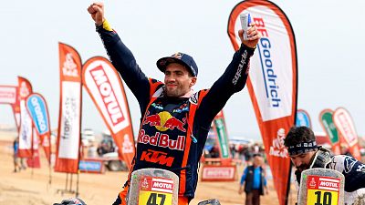 Kevin Benavides gana su segundo Dakar por sólo  43"