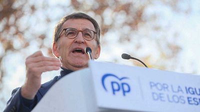 Feijóo califica de "pacto de encapuchado" la moción y Patxi López niega que estuviese pactada antes de la investidura