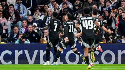 El Arsenal despierta del sueño de la remontada al Real Madrid y le apea de la Champions League en el Bernabéu