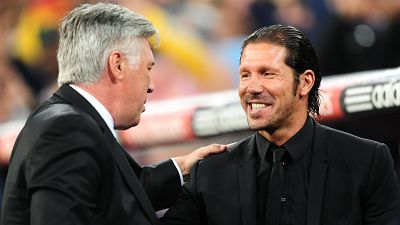 Ancelotti, Simeone y el 'derbi del 8': igualdad total en los banquillos