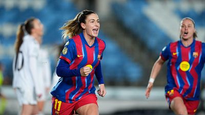 El Barça impone su ley ante el Real Madrid y se clasifica para las semifinales de la Copa de la Reina