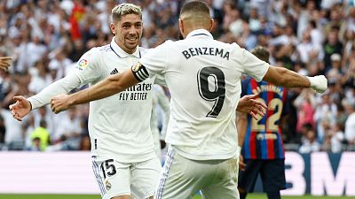 El Real Madrid derriba a un endeble Barça en el primer Clásico de Liga