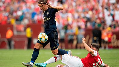 El Real Madrid gana en los penaltis tras remontar dos goles al Arsenal