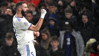 Benzema liquida al Chelsea en Stamford Bridge y acerca al Madrid a semifinales