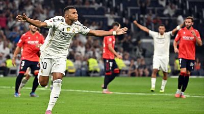 Mbappé lidera al nuevo Real Madrid de Xabi Alonso para ganar a Osasuna en un debut gris
