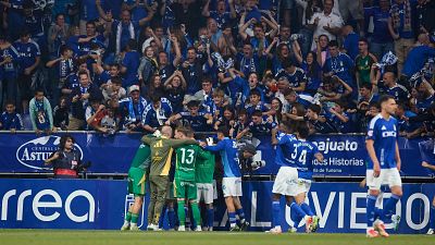 Mirandés - Oviedo: resumen vuelta de la final de promoción a Primera | Ver