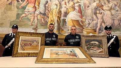 Recuperadas tres pinturas de Cézanne, Renoir y Matisse que fueron robadas en marzo en La Fondazione Magnani-Rocca