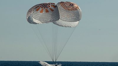 Regresa la misión Crew-4 tras permanecer casi seis meses en la Estación Espacial Internacional