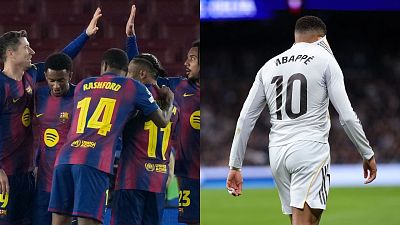 Jornada 16 de la Liga: reparto de goles de Barcelona y Madrid