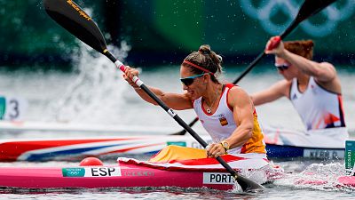 Teresa Portela y el piragüismo mantienen a España con esperanzas en una jornada sin medallas