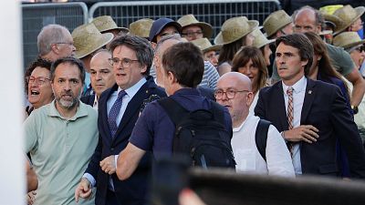 Un any després del retorn de Puigdemont a Catalunya Un any després del retorn de Puigdemont a Catalunya