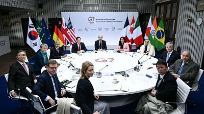 Los países del G7 reclaman la "libertad de navegación" en Ormuz tras aparcar sus diferencias sobre el conflicto