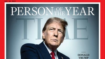 La revista 'Time' elige a Donald Trump como 'Persona del Año 2024'