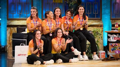 La Revuelta | El relevo español femenino campeón del mundo: "Nuestras rivales estaban enfadadas"
