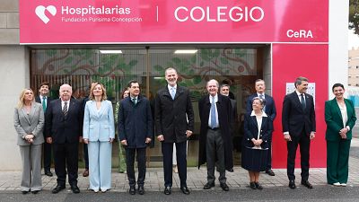 El rey Felipe VI entrega el premio Escuela del Año a un centro de educación especial e "inclusiva" de Granada
