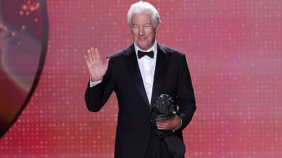 L'actor Richard Gere, Premi d'Honor dels Premis Sant Jordi de Cinematografia RNE