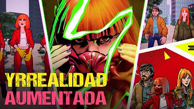 RTVE presenta un juego de realidad aumentada basado en la serie 'Yrreal' de Playz