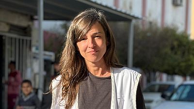 Ruth Conde, enfermera pediátrica de MSF en Gaza, alerta sobre el invierno Ruth Conde, enfermera pediátrica de MSF en Gaza, alerta sobre el invierno