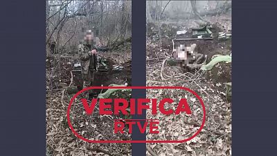Qué sabemos del vídeo de la ejecución de un hombre con uniforme militar tras gritar 'Gloria a Ucrania'
