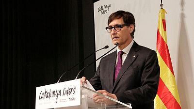 El president de la Generalitat, Salvador Illa, en un acte oficial | ACN