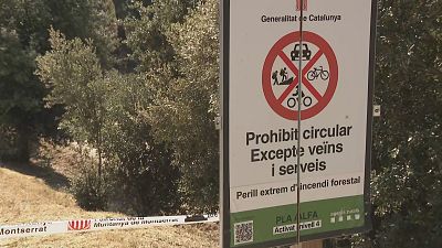 Prohibició d'accés a l'espai natural de Montserrat pel risc d'incendi Prohibició d'accés a l'espai natural de Montserrat pel risc d'incendi