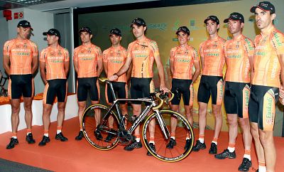 Samuel Sánchez será de nuevo el jefe de filas del Euskaltel en el Tour