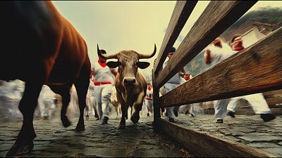 San Fermín 2025: RTVE recrea con Inteligencia Artificial el primer encierro como nunca antes lo habías visto