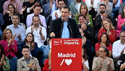 Sánchez elude hablar de la supuesta compra de votos y acusa a la derecha de "embarrar" la campaña