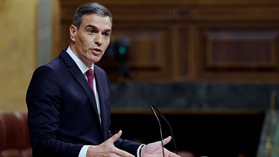 Sánchez: "Estoy con ánimo para estos tres años de legislatura y para los que quieran los españoles con su voto"