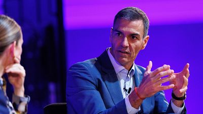 El presidente Pedro Sánchez en Londres