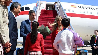 Sánchez aterriza en China para una visita en la que se reunirá con Xi Jinping en pleno conflicto en Oriente Medio