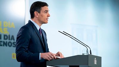 Sánchez pedirá al Congreso una última prórroga del estado de alarma "de alrededor de un mes" Sánchez pedirá al Congreso una última prórroga del estado de alarma "de alrededor de un mes"