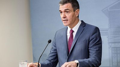 El presidente del Gobierno, Pedro Sánchez, en una imagen este miércoles en Finlandia El presidente del Gobierno, Pedro Sánchez, en una imagen este miércoles en Finlandia