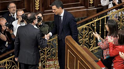 Prospera la moción contra Rajoy en el Congreso y Pedro Sánchez es investido presidente