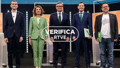 De la inversión en sanidad a las cifras de paro: verificamos el debate de las elecciones andaluzas