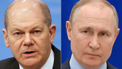 Scholz habla con Putin sobre la paz en Ucrania