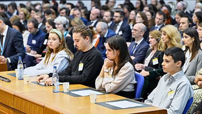 Seis jóvenes portugueses llevan a Estrasburgo la inacción climática de 32 Estados
